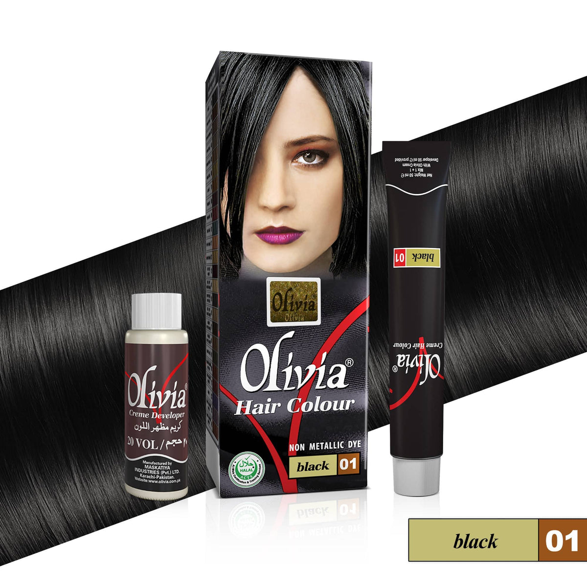 Olivia Hair Color Black 01