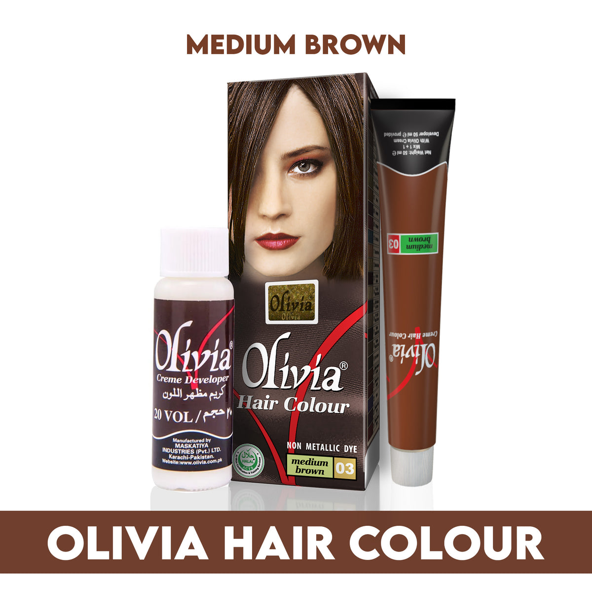 Olivia Hair Color Medium Brown 03