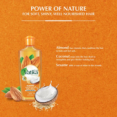 Vatika Naturals Almond Enriched Hair Oil