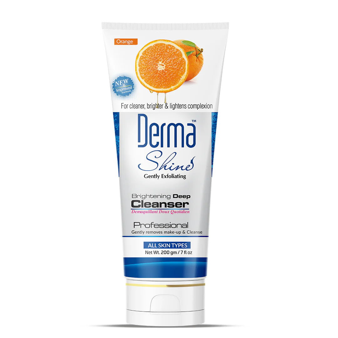 Derma Shine  Whitening Cleanser, For All Skin Types, 200g