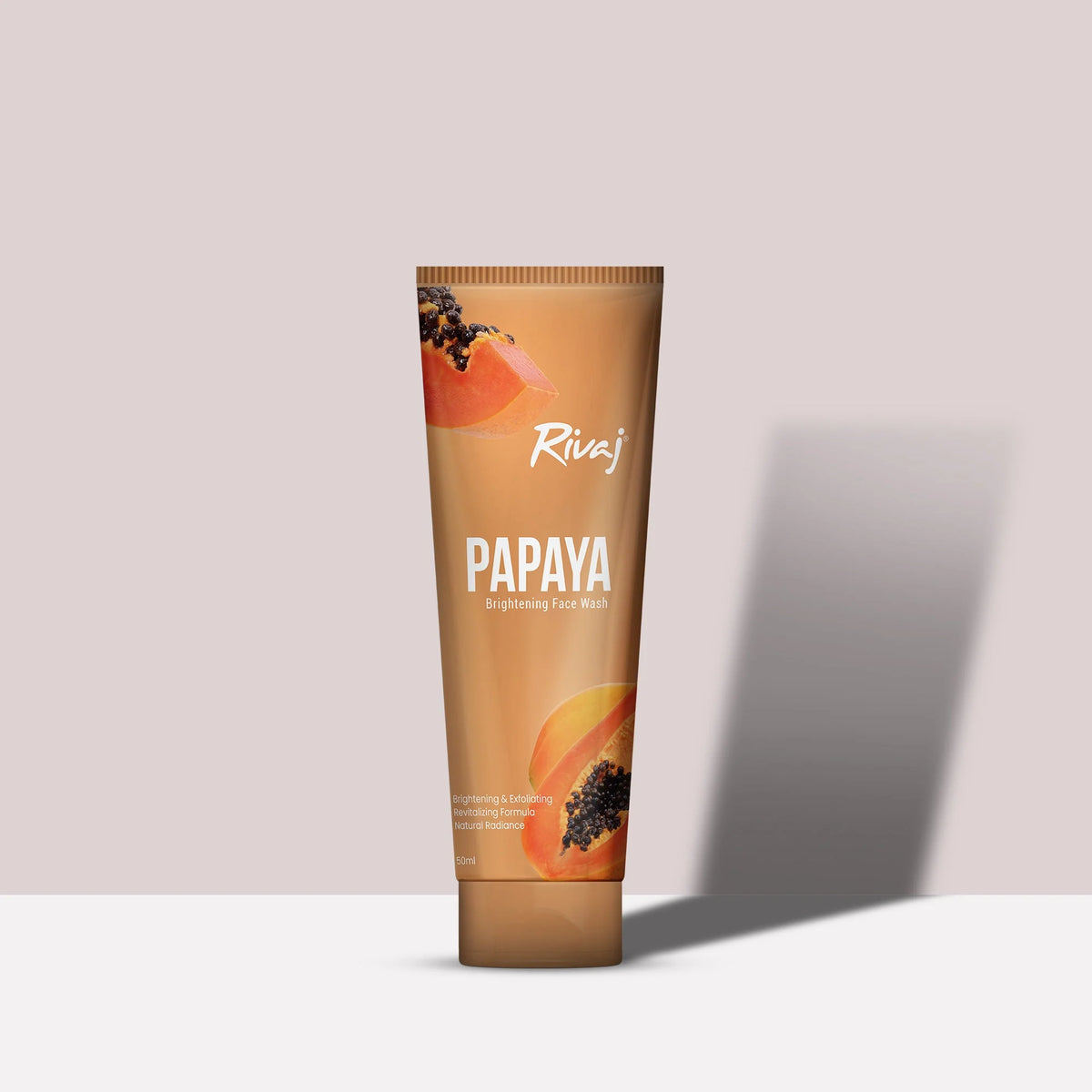 Rivaj Brightening Face Wash - Papaya Extract 100ml