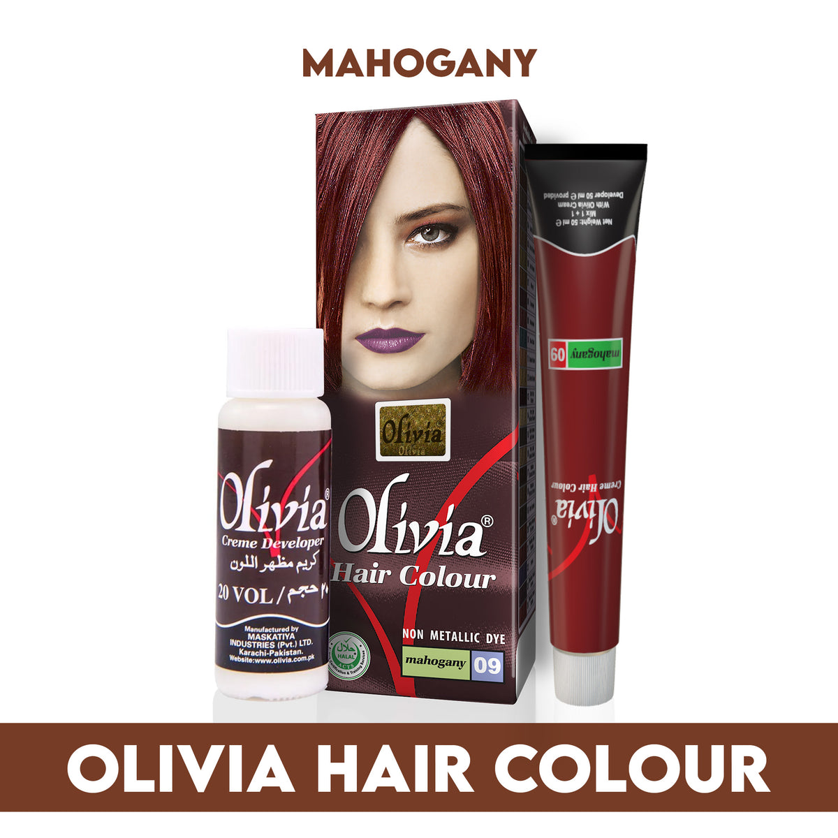 Olivia Hair Color Mahogany 09