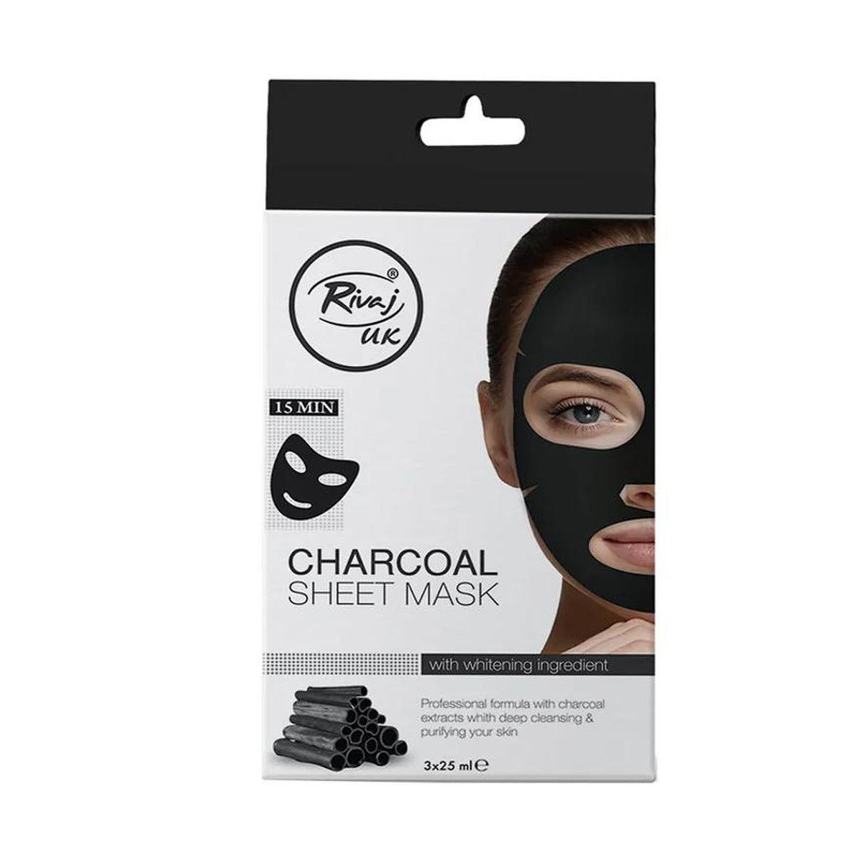 Rivaj Charcoal Sheet Mask